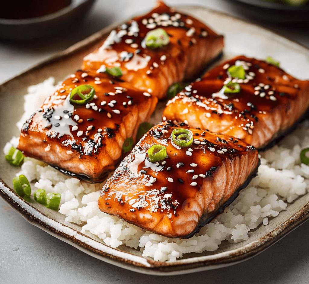 Baked Teriyaki Salmon