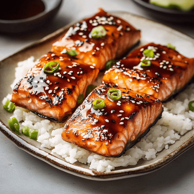 Baked Teriyaki Salmon