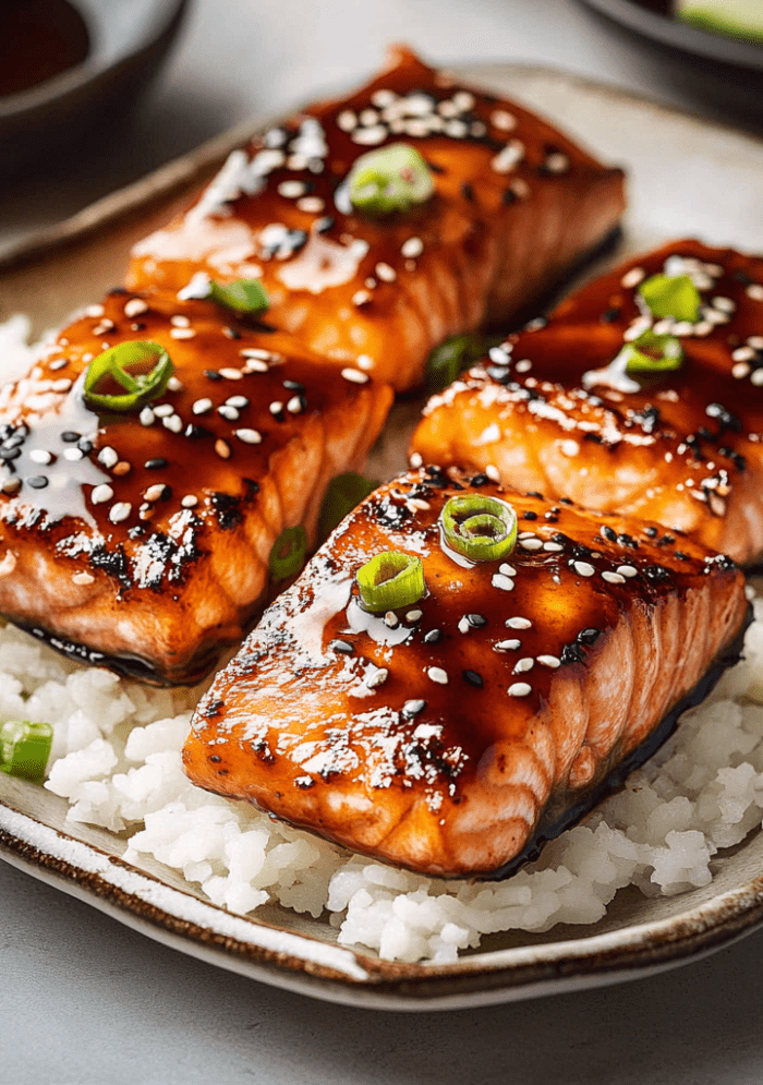 Baked Teriyaki Salmon