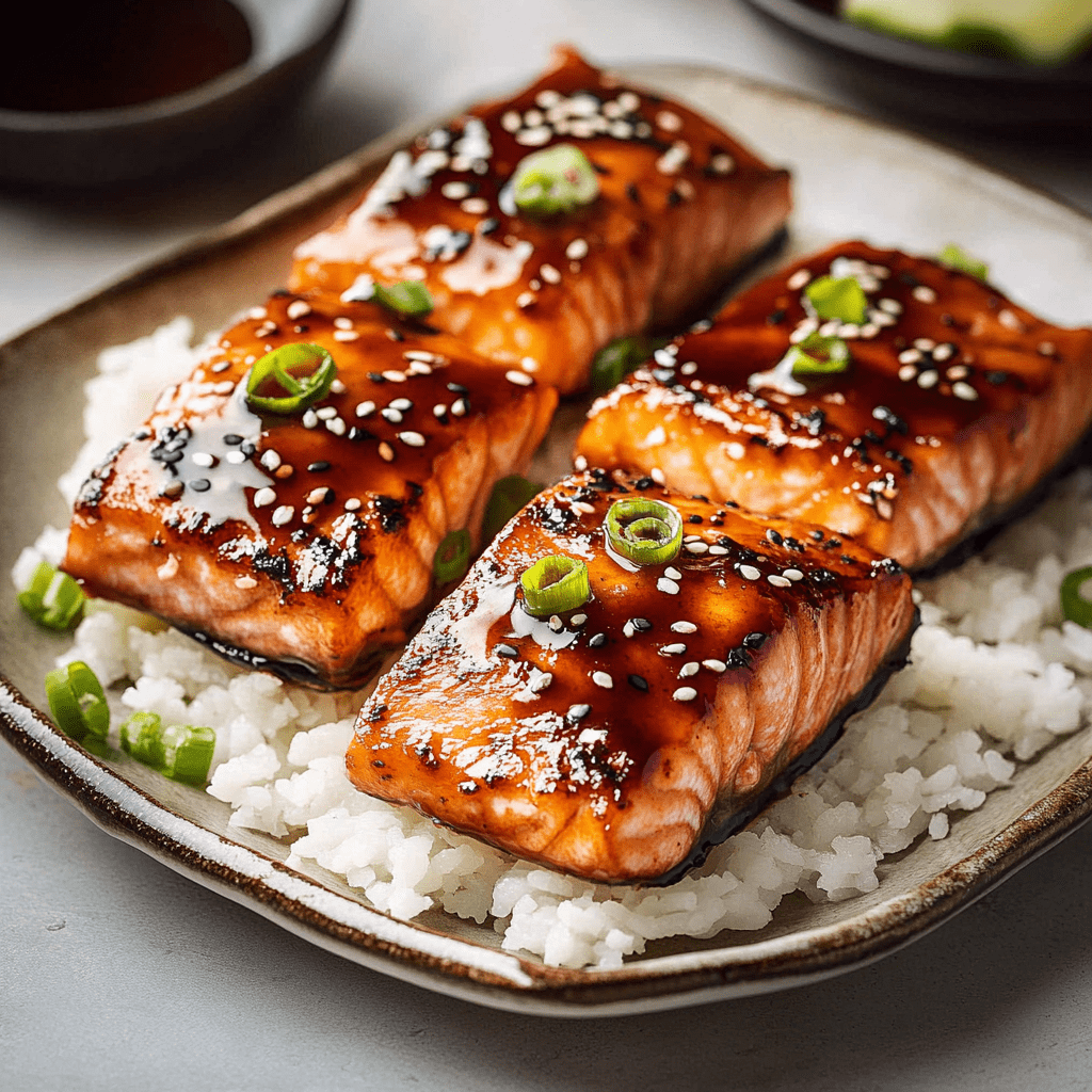 Baked Teriyaki Salmon