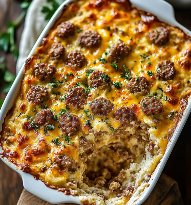 Sausage Breakfast Casserole Recipe