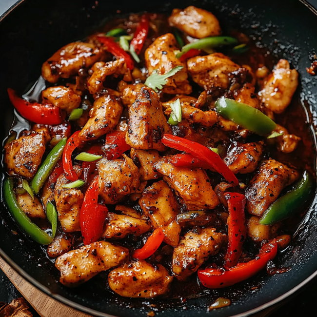 Black Pepper Chicken Recipe