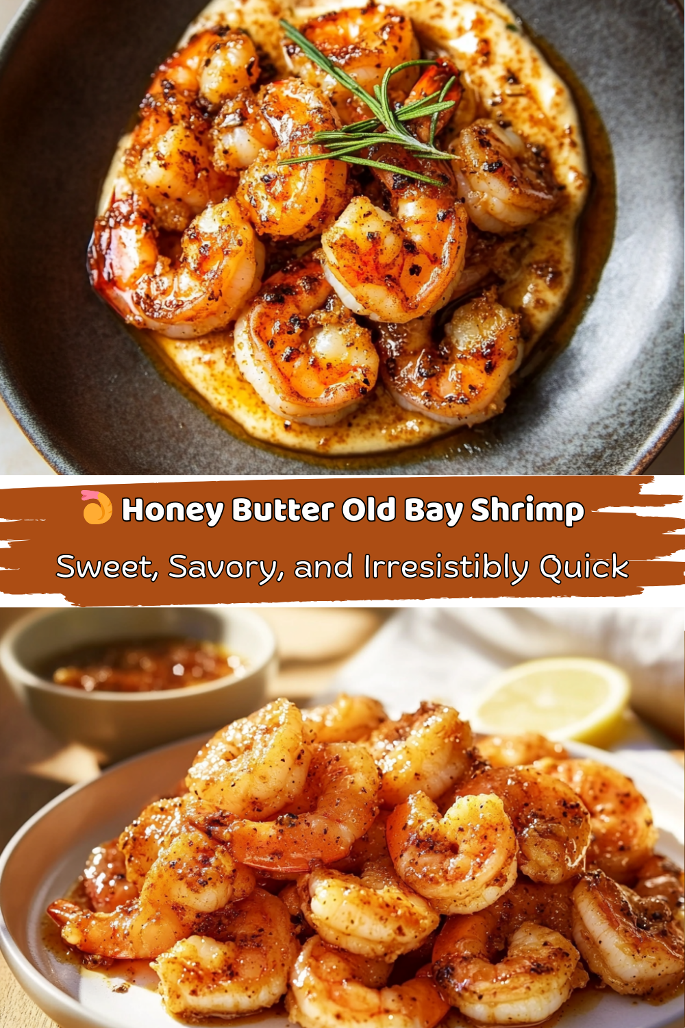 Honey Butter Old Bay Shrimp