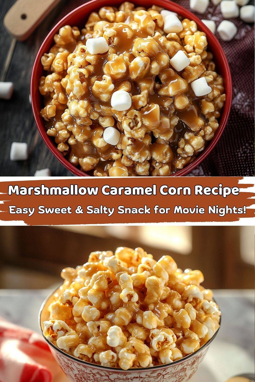 Marshmallow Caramel Corn