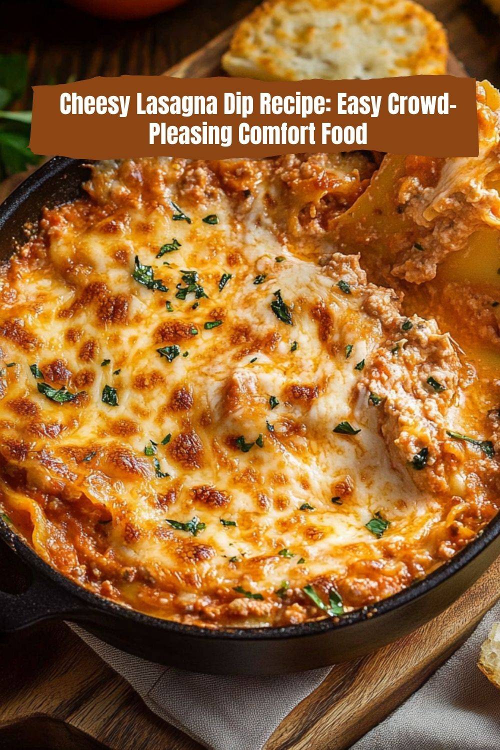 Cheesy Lasagna Dip Recipe
