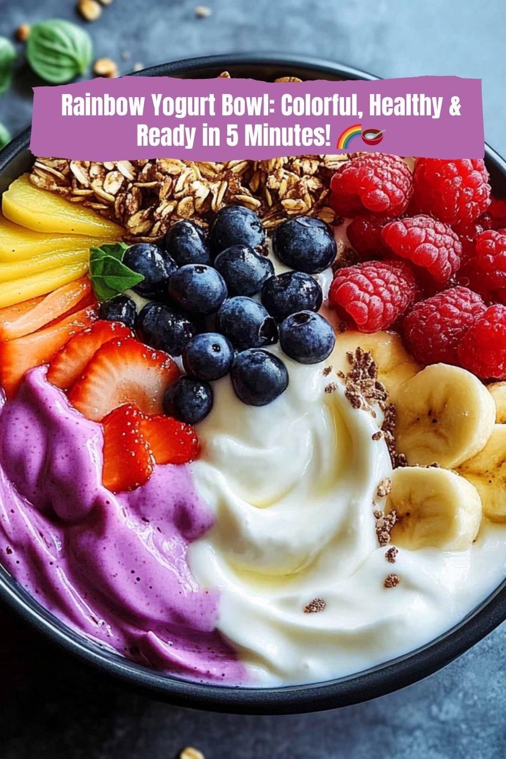 Rainbow Yogurt Bowl
