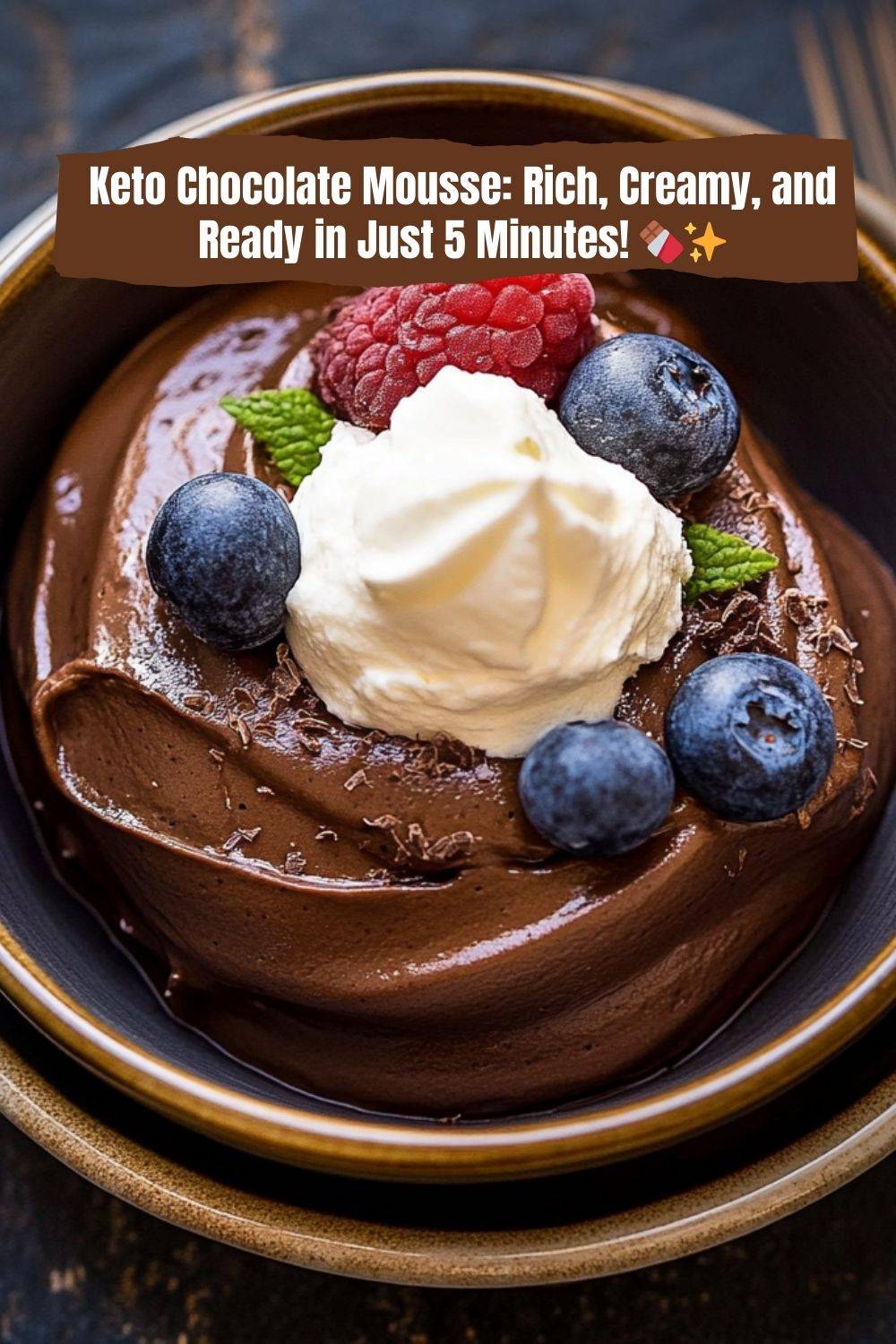 Keto Chocolate Mousse