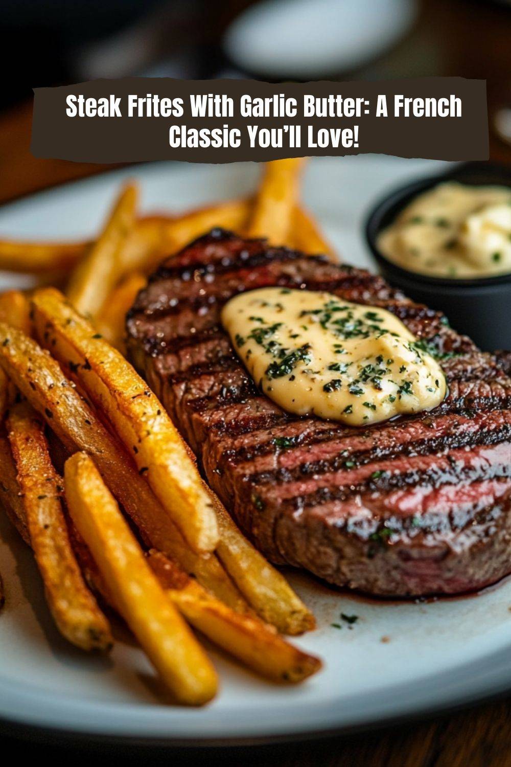 Steak Frites With Garlic Butter