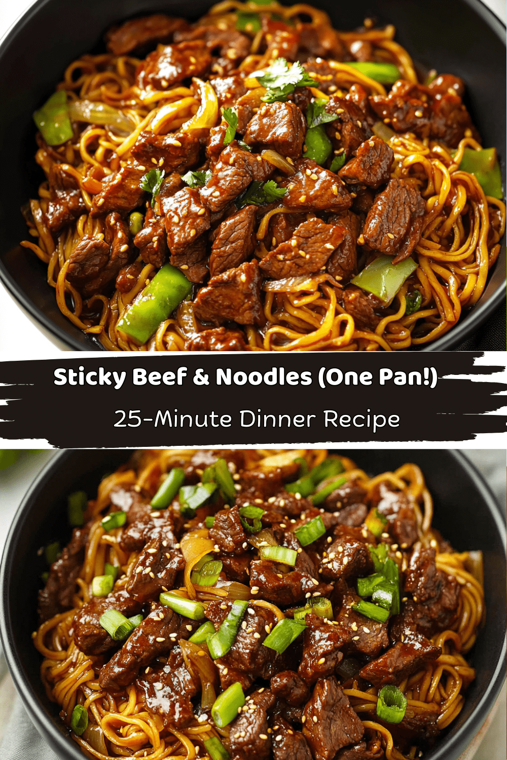Sticky Beef & Noodles