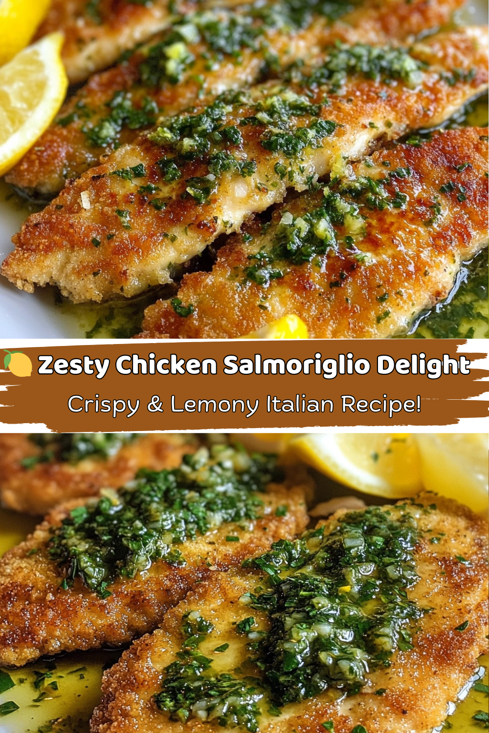 Zesty Chicken Salmoriglio Delight