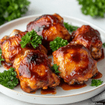 Oven BBQ Chicken Thighs
