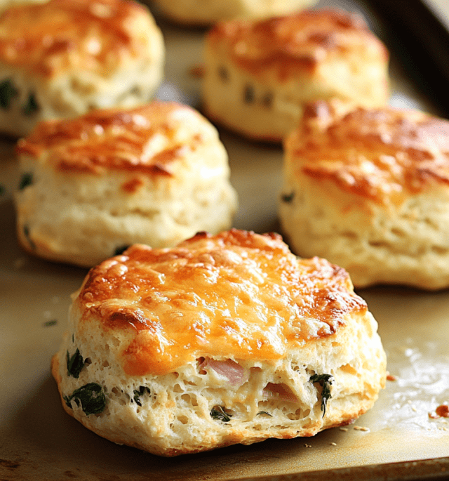 Savory Breakfast Protein Biscuits