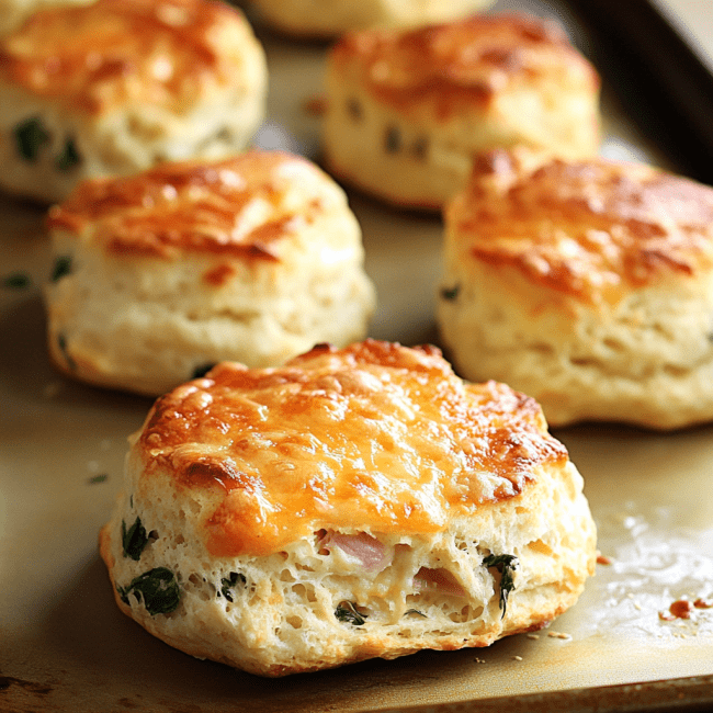 Savory Breakfast Protein Biscuits