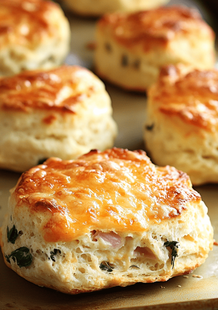 Savory Breakfast Protein Biscuits