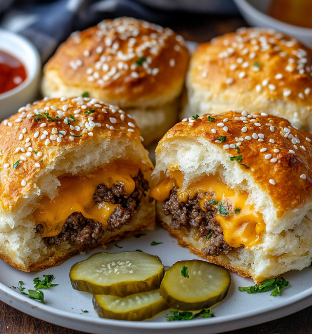 Bacon Cheeseburger Bombs