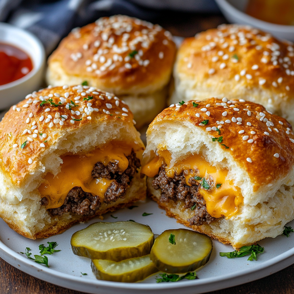 Bacon Cheeseburger Bombs