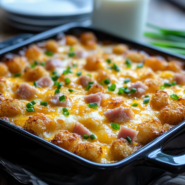 Overnight Eggs Benedict Casserole