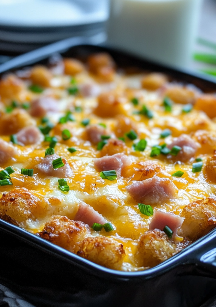 Overnight Eggs Benedict Casserole