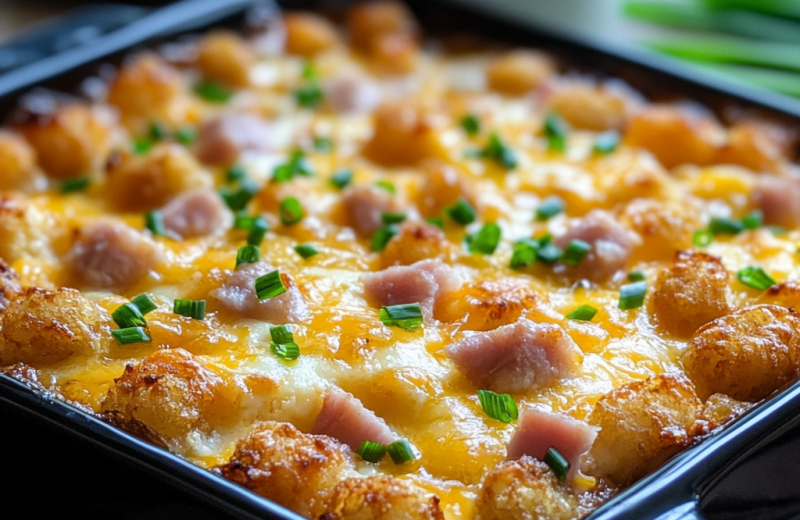Overnight Eggs Benedict Casserole