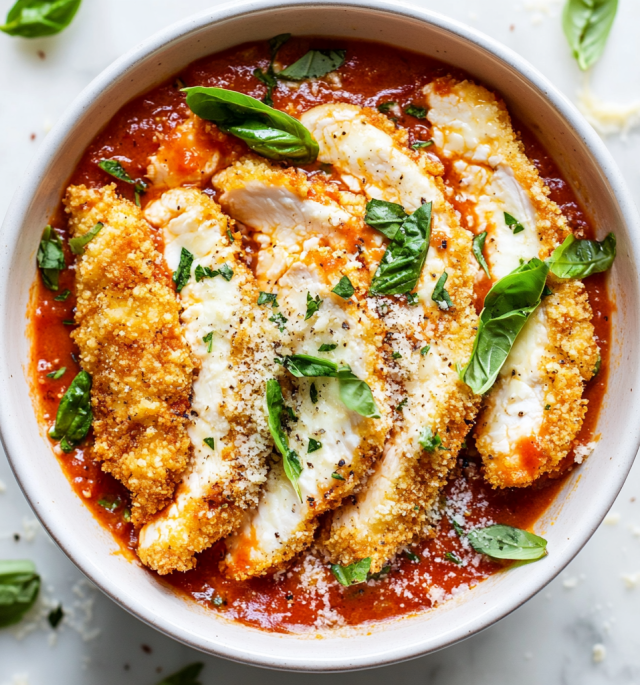 Chicken Parm Cottage Cheese