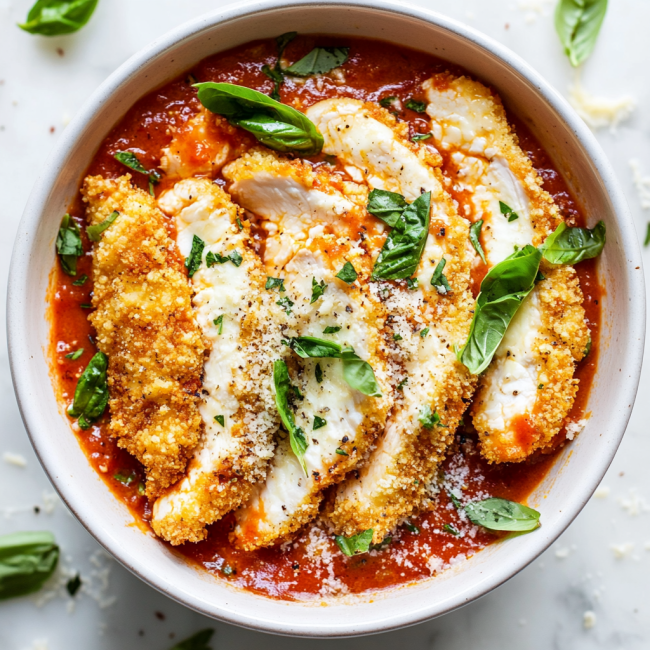 Chicken Parm Cottage Cheese