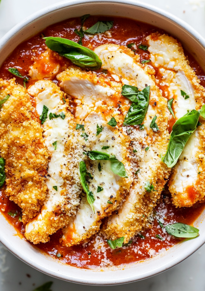 Chicken Parm Cottage Cheese