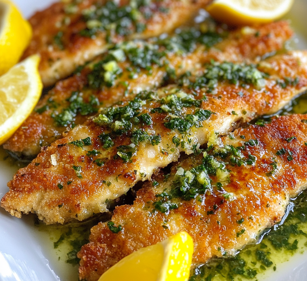 Zesty Chicken Salmoriglio Delight