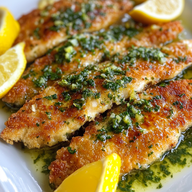 Zesty Chicken Salmoriglio Delight