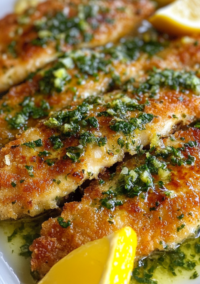 Zesty Chicken Salmoriglio Delight