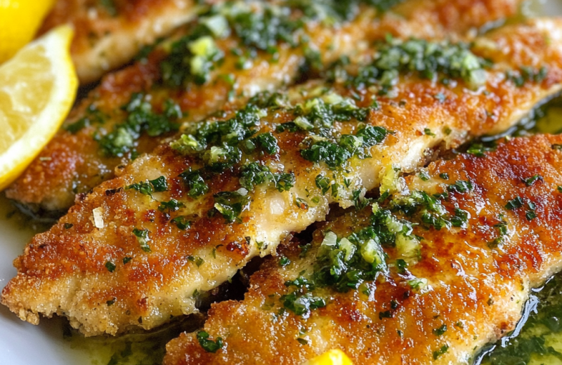 Zesty Chicken Salmoriglio Delight
