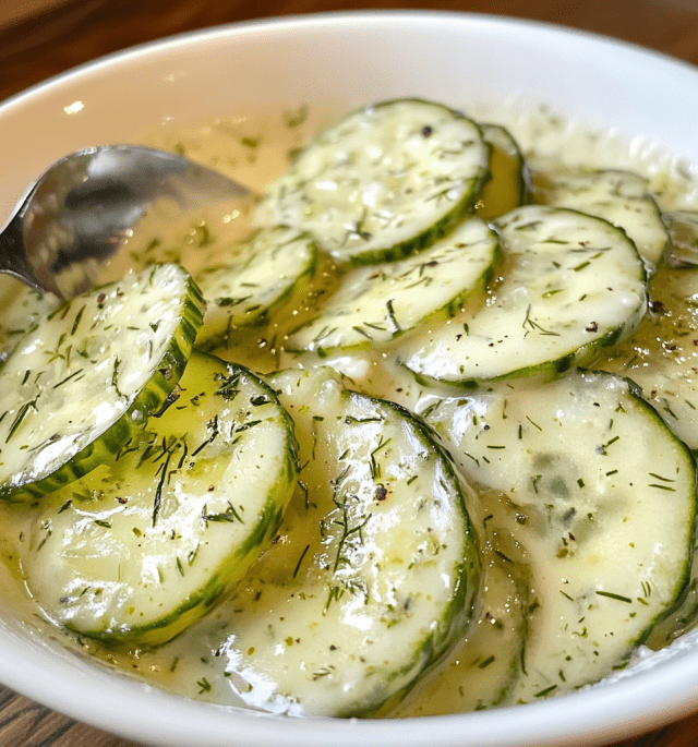 Creamy Cucumber Salad