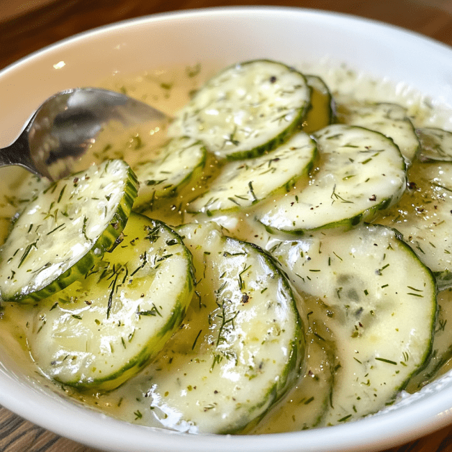 Creamy Cucumber Salad