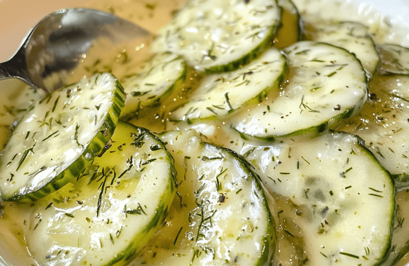 Creamy Cucumber Salad