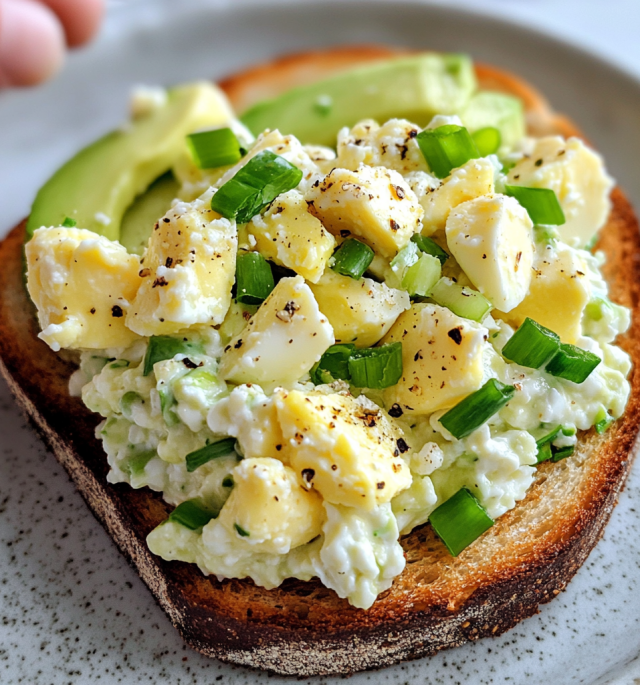 Egg Salad with Cottage Cheese