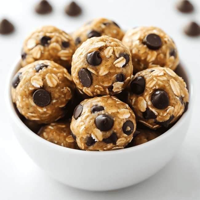 Easy No Bake Protein Balls
