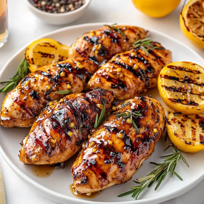 Grilled Honey Mustard Chicken Tenders