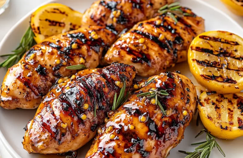 Grilled Honey Mustard Chicken Tenders