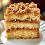 Classic Sour Cream Coffee Cake