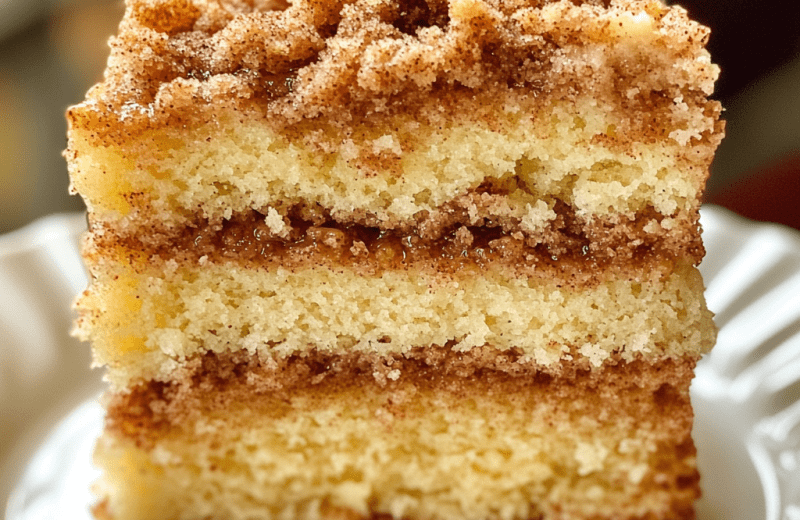 Classic Sour Cream Coffee Cake
