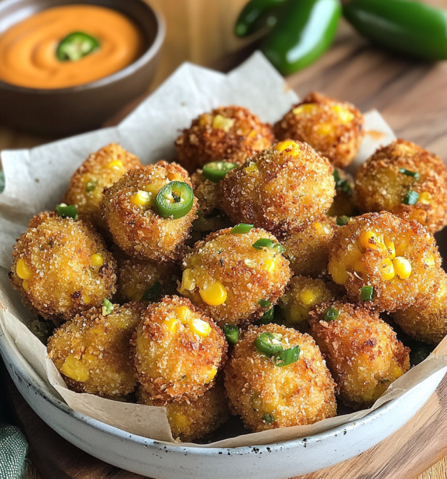 Crunchy Jalapeño Corn Nuggets Recipe