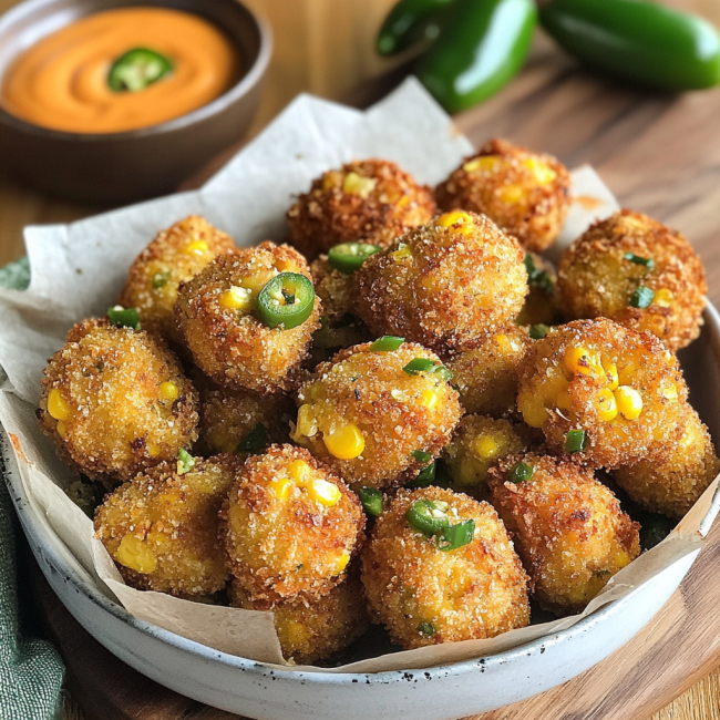 Crunchy Jalapeño Corn Nuggets Recipe