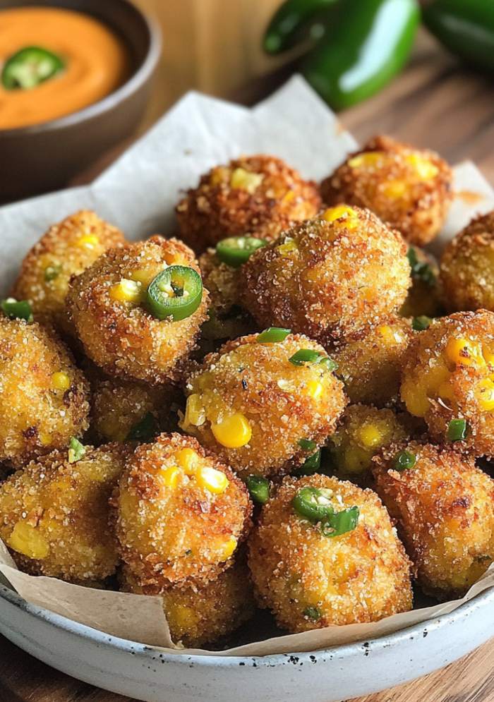 Crunchy Jalapeño Corn Nuggets Recipe