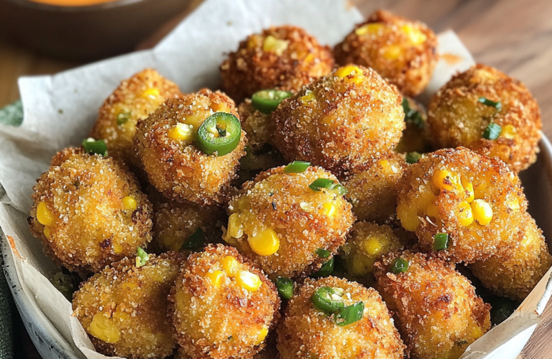 Crunchy Jalapeño Corn Nuggets Recipe