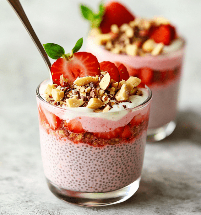 Cottage Cheese Chia Pudding