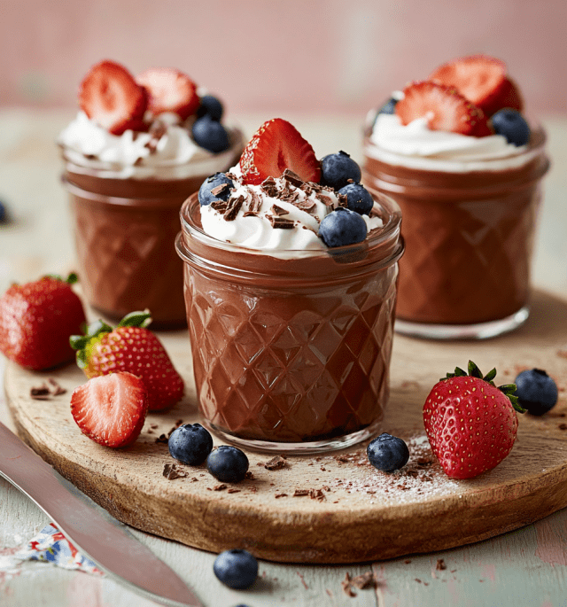 Chocolate Protein Pudding