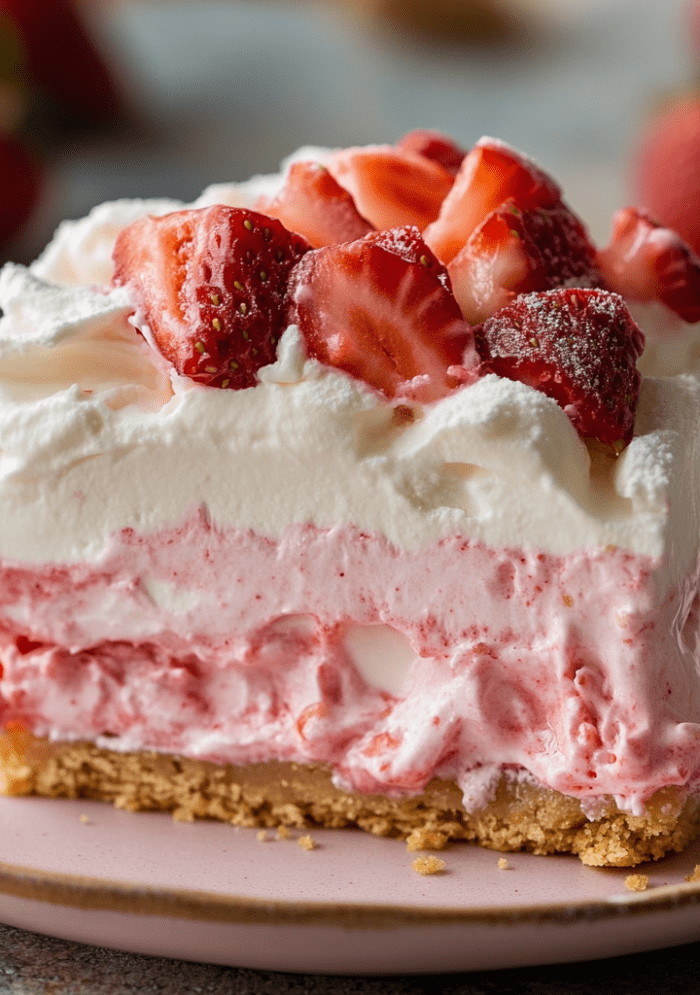 No-Bake Strawberry Delight