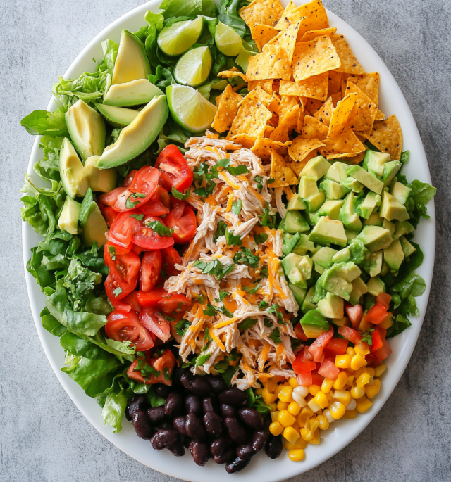 Ranch Chicken Taco Salad