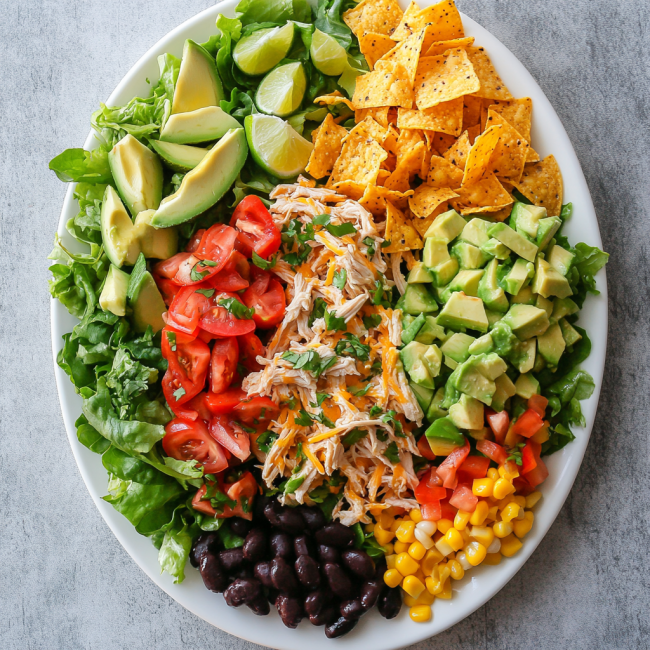 Ranch Chicken Taco Salad