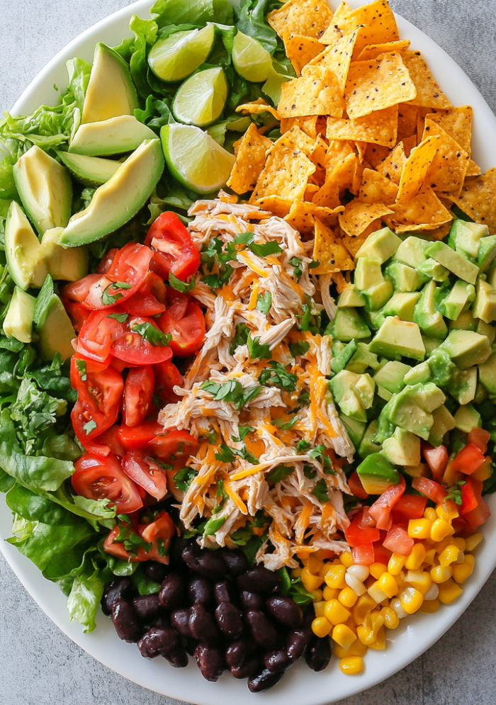 Ranch Chicken Taco Salad