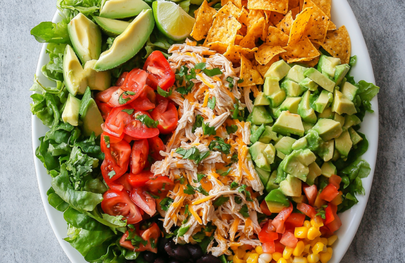 Ranch Chicken Taco Salad